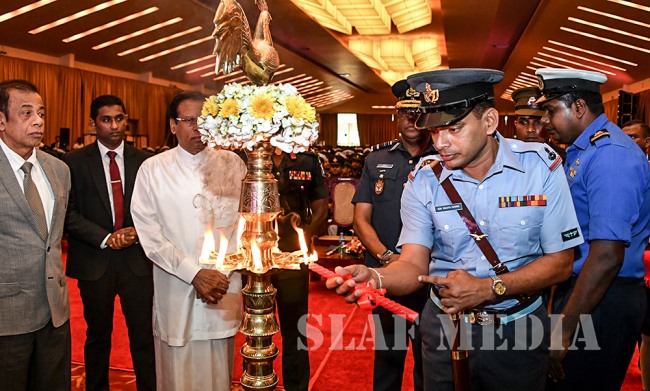 tri forces commanders at ratmalana
